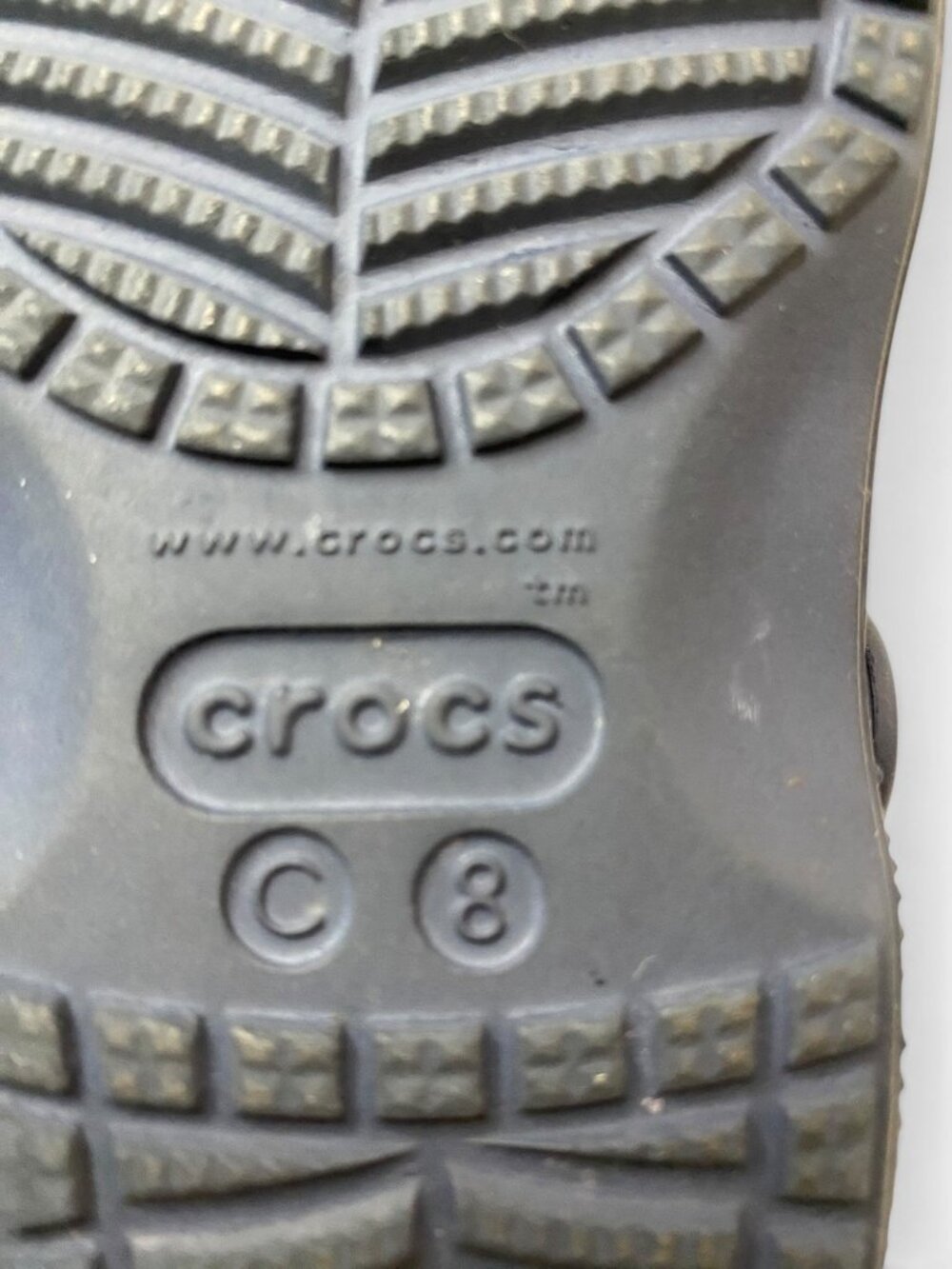 Crocs Kids Sandals Navy Blue C8 Toddler Classic Comfort Shoes - Picture 8 of 11